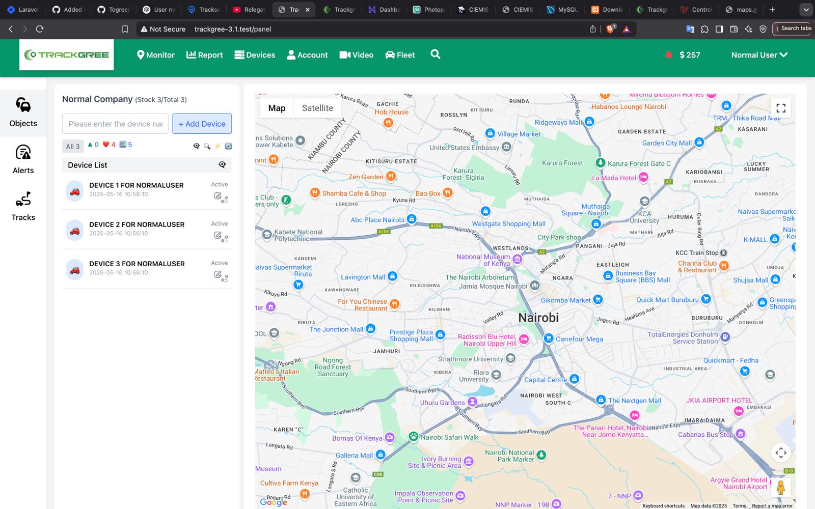 TOGREE Fleet Management Dashboard